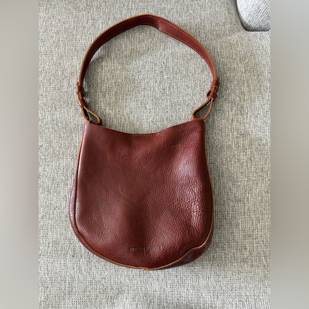 Portland Leather Medium Nutmeg Olivia Bag